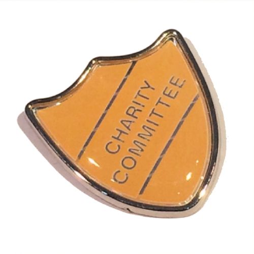 CHARITY COMMITTEE shield badge